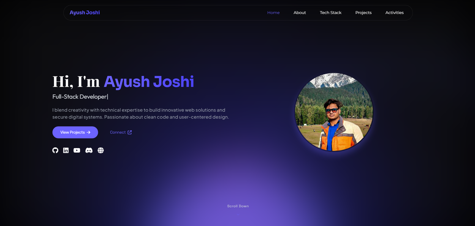 Ayush Joshi | Full-Stack Developer & Computer Science Engineer